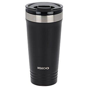 Additional Image 1 - a black and silver tumbler