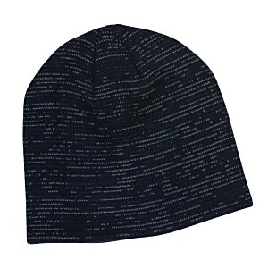 Additional Image 1 - a black beanie on a white background