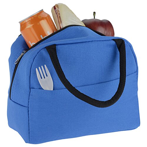 Additional Image 1 - a blue bag with food in it