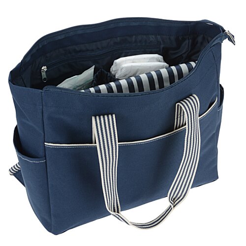 Additional Image 2 - a blue bag with a handle