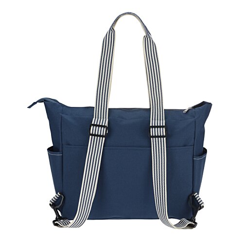 Additional Image 3 - a blue bag with straps