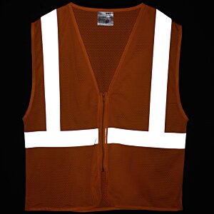 Additional Image 1 - a orange vest with white stripes