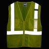 View Image 2 of 3 of Reflective Zippered Pocket Vest