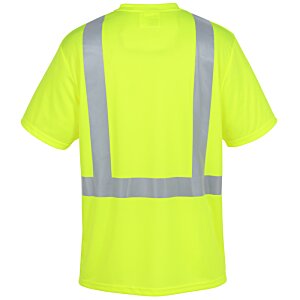 Additional Image 1 - a yellow shirt with grey stripes