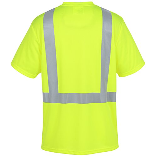 Additional Image 1 - a yellow shirt with grey stripes
