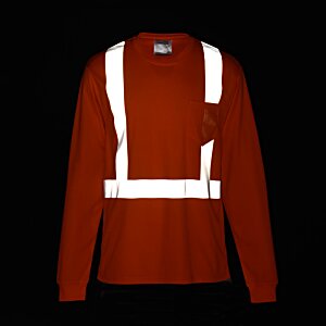 Additional Image 3 - a red jacket with white straps