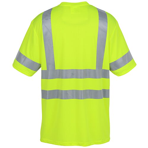 Additional Image 1 - a yellow shirt with grey stripes