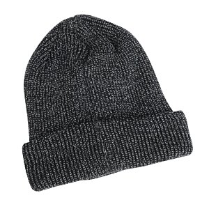 Additional Image 2 - a black beanie on a white background