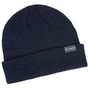 Additional Image 1 - a black beanie with a white label