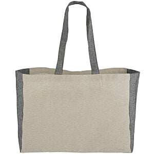 Additional Image 1 - a white bag with gray handles