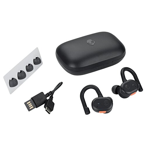 Additional Image 3 - a black box with earbuds and plugs