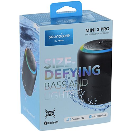 Additional Image 6 - a blue box with a black object on it