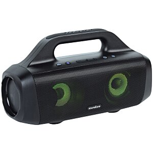 Additional Image 6 - a black electronic device with green eyes