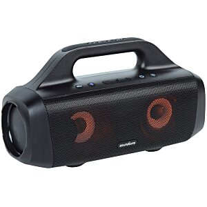 Additional Image 7 - a black speaker with red circles