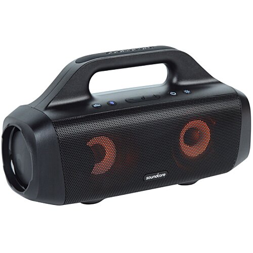 Additional Image 7 - a black speaker with red circles