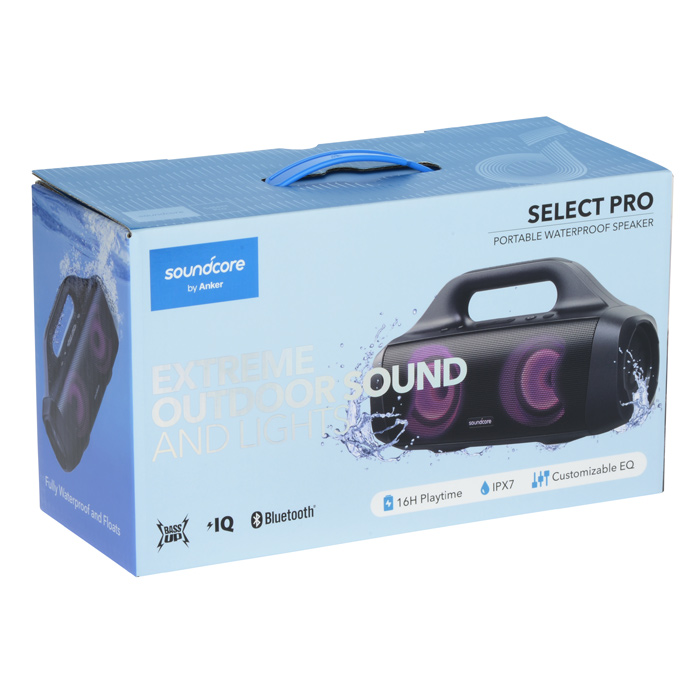 Speaker Pro Select Soundcore 162449 Bluetooth Outdoor Anker 4imprint.com: