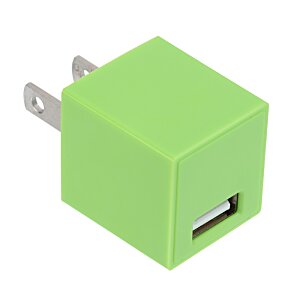 Additional Image 4 - a green cube with a usb port