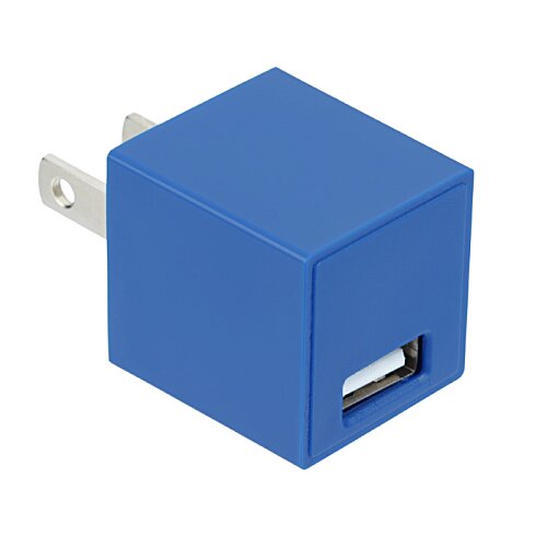 Additional Image 4 - a blue square object with a usb port