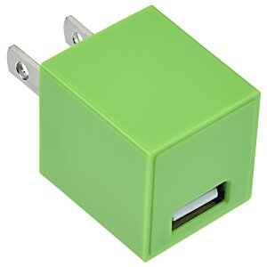Additional Image 3 - a green cube with a usb port