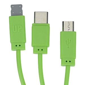 Additional Image 2 - a close up of a green cable