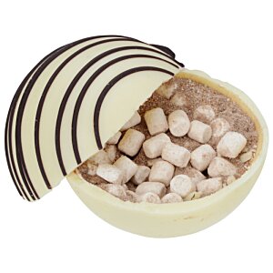 Additional Image 6 - a white chocolate with white and brown objects inside