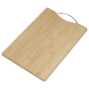 View Image 2 of 2 of Home Basics Bamboo Board with Handle - 10" x 15"