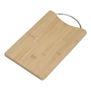 Additional Image 1 - a wooden cutting board with a handle
