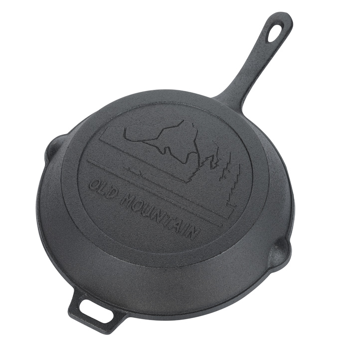 Old Mountain 13.5 Cast Iron Pizza Pan - Brilliant Promos - Be