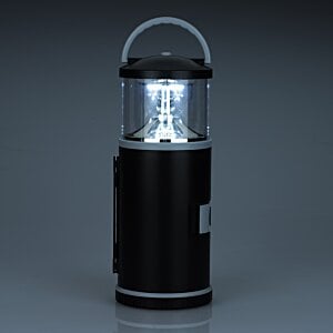 Additional Image 4 - a black and silver lantern
