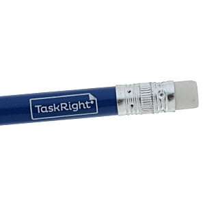 Additional Image 2 - a blue pencil with white cap