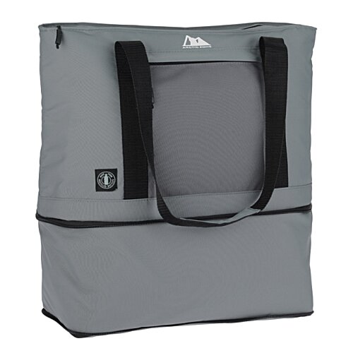 Additional Image 1 - a grey bag with black straps