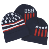 View Image 7 of 8 of Patriotic Cuffed Beanie
