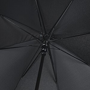 Additional Image 3 - a black umbrella with a black handle