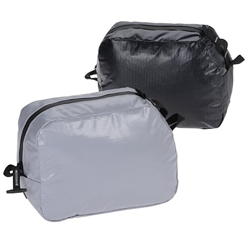 Additional Image 3 - a black and grey pouches