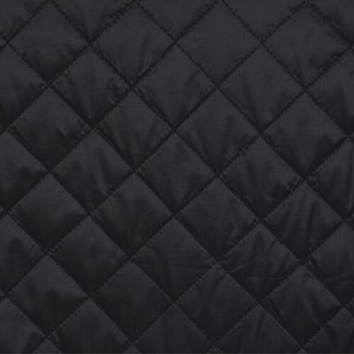 Additional Image 3 - a black quilted surface with square patterns