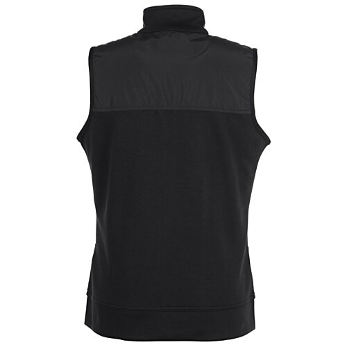 Additional Image 1 - a black vest with a white background