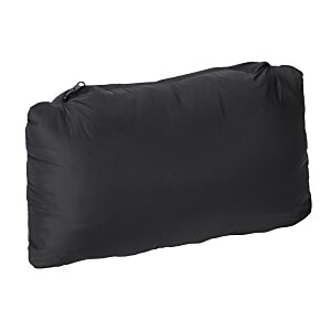Additional Image 4 - a black pillow on a white background