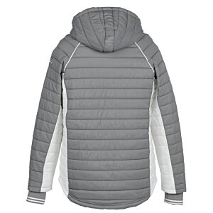 Additional Image 1 - a grey jacket with a hood