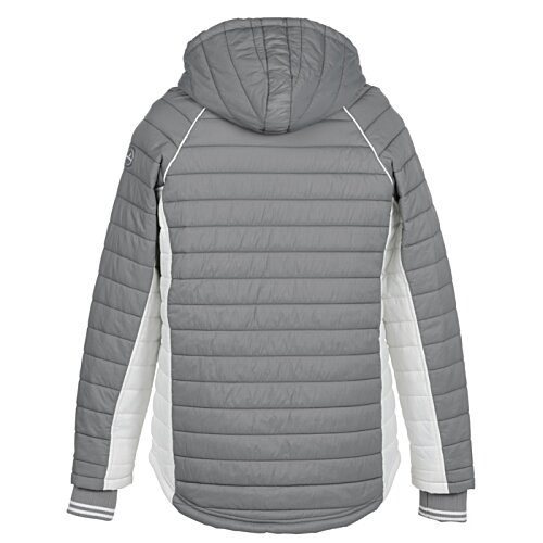 Additional Image 1 - a grey jacket with a hood