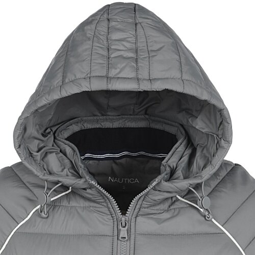 Additional Image 2 - a grey jacket with a hood
