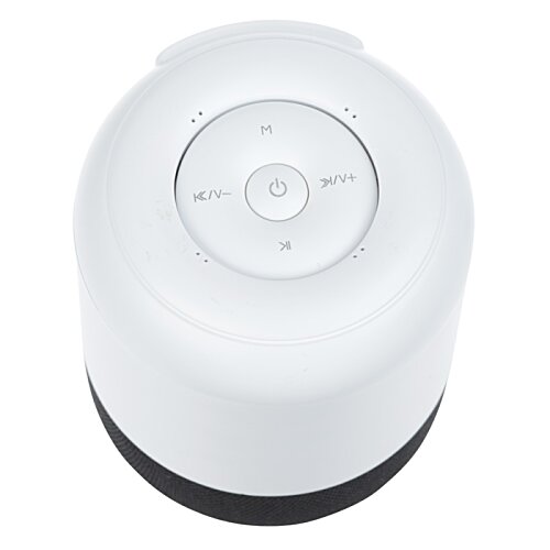 Additional Image 4 - a white round object with a black base