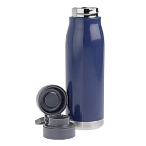 Additional Image 3 - a green thermos with a grey cap