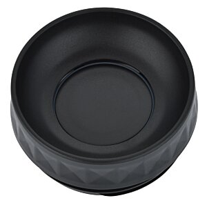 Additional Image 3 - a black round object with a black rim