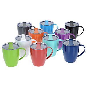Additional Image 2 - a group of colorful mugs