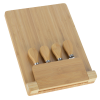 View Image 3 of 4 of 5-Piece Magnetic Bamboo Cheese Board Set
