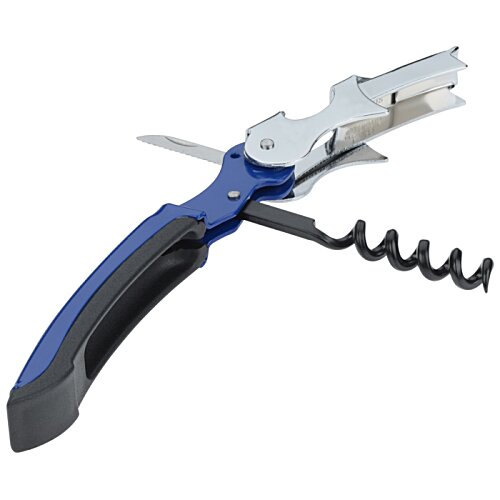 Additional Image 2 - a corkscrew with a blue handle