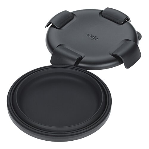 Additional Image 1 - a black plastic lid with a black lid