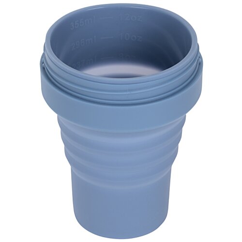 Additional Image 4 - a blue cup with a lid