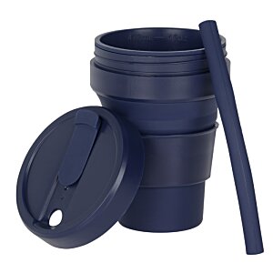 Additional Image 3 - a blue plastic cup with a straw