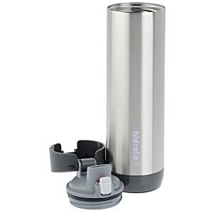 Additional Image 2 - a silver cylinder with a black cap